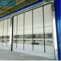 Automatic High Performance Stacking PVC Curtain Fast Door